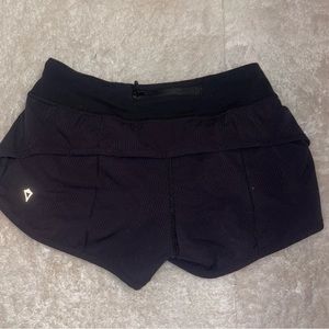 Ivivva by Lululemon Girls Kids Youth 12
Speedy Shorts Lined Running Black Active